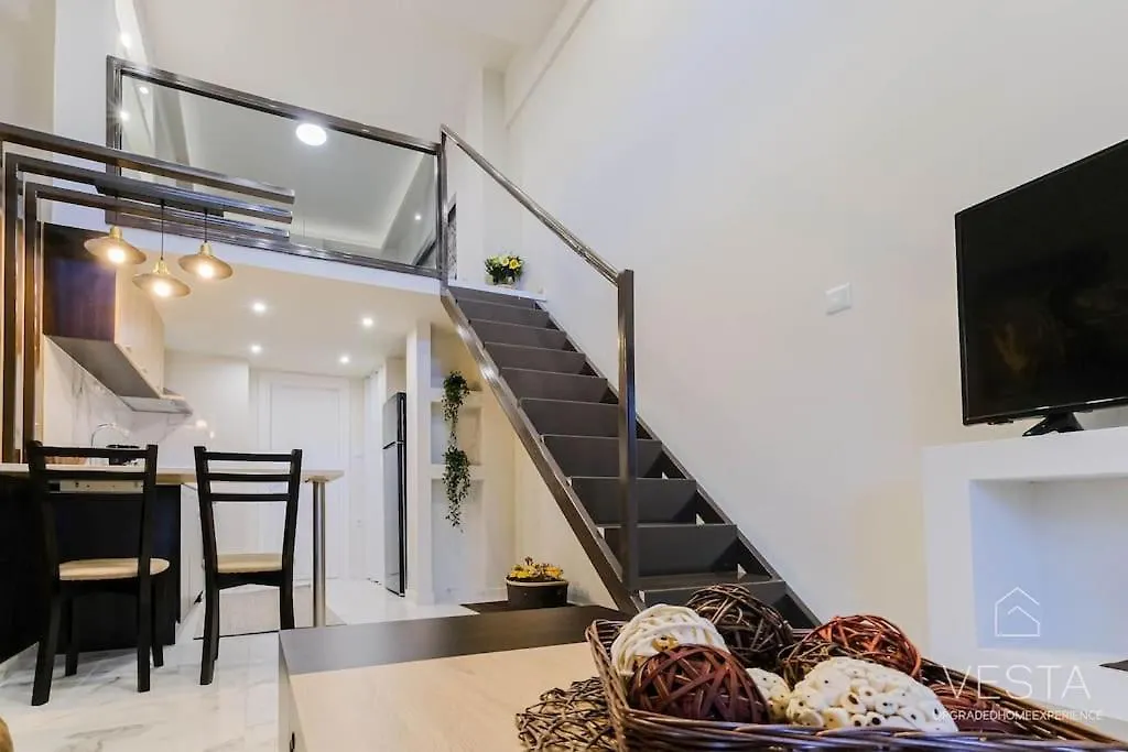 Harmony Loft Apartment In Sykies, Vesta Philoxenia Tessalónica